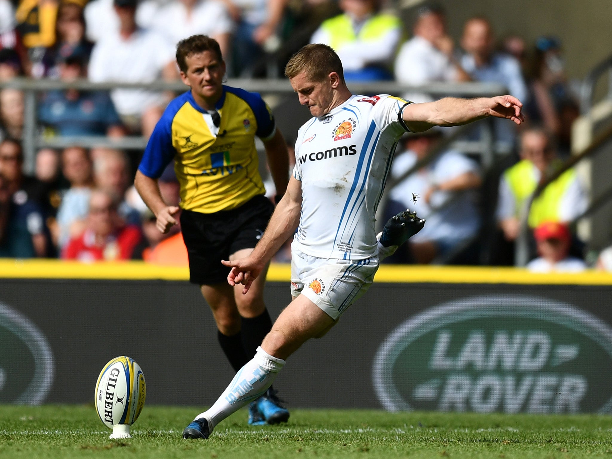 Gareth Steenson held his nerve brilliantly to win it for Exeter