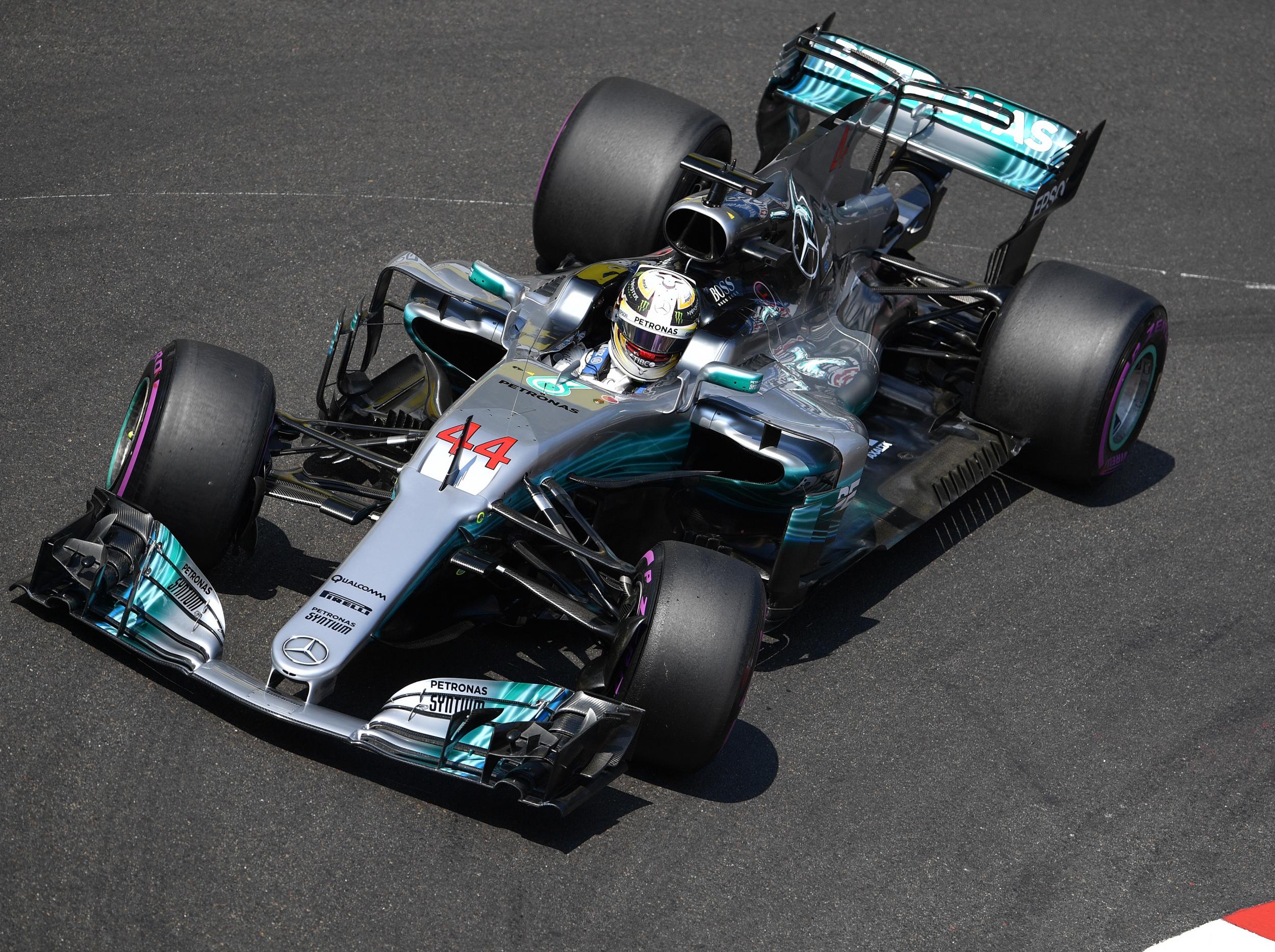 Hamilton qualified in a lowly 14th-position
