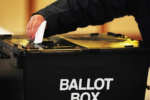 UK general elections are decided using the first past the post system