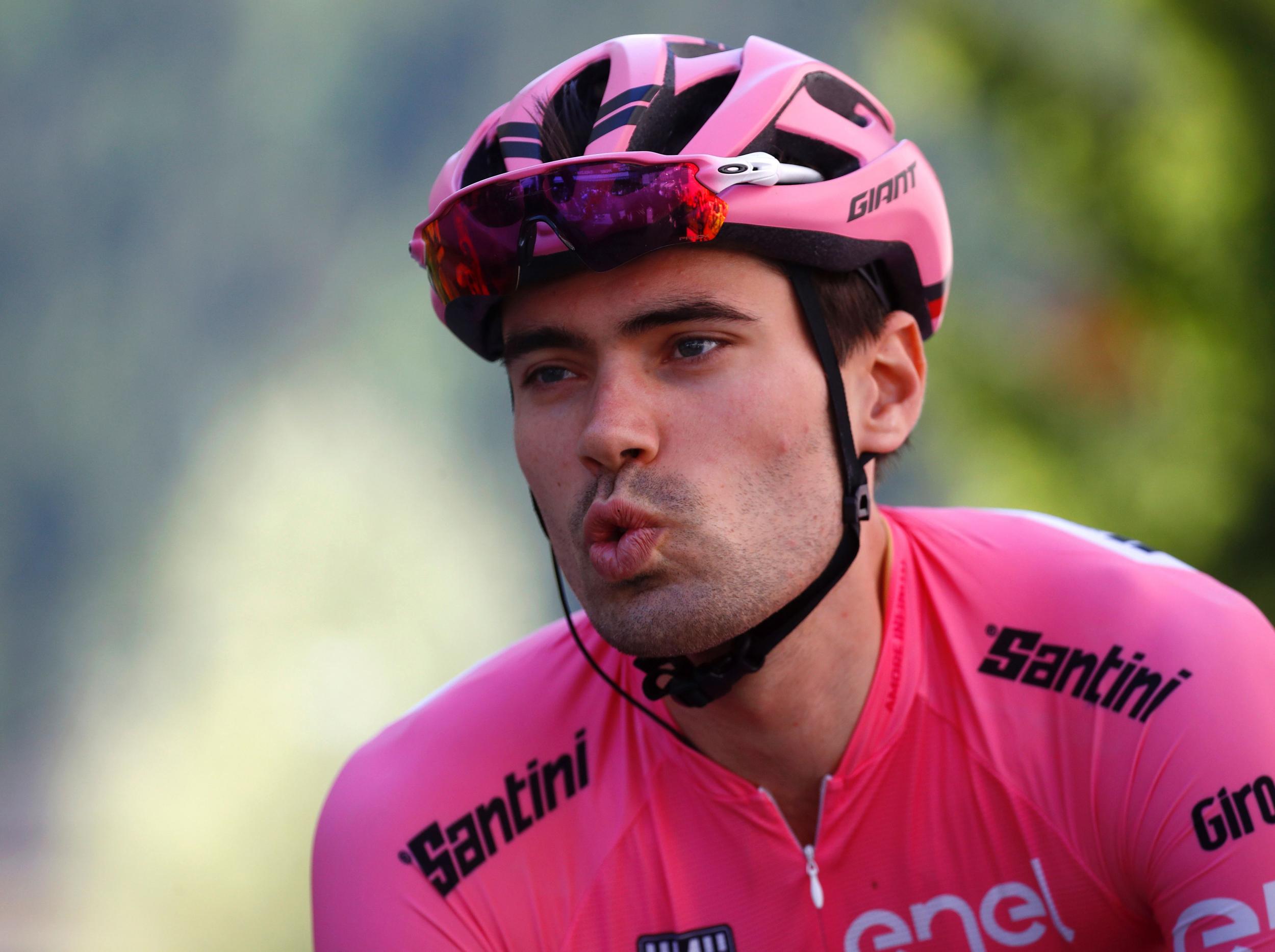 The Dutchman will hope to reclaim the pink jersey on the final day