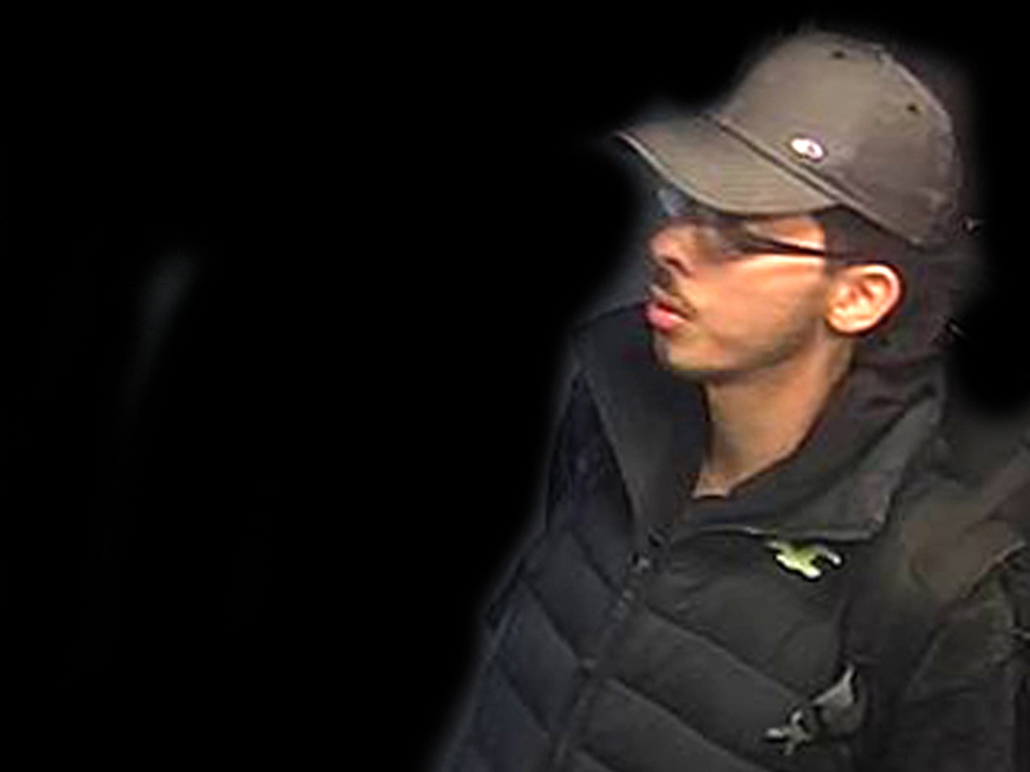 CCTV photo of Salman Abedi, issued by Greater Manchester Police, on the night of the terror attacks