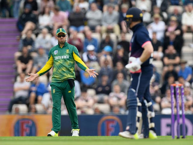 AB de Villiers was left 'upset' by the match officials' questioning