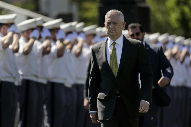 Mr Mattis recently delivered a graduation speech at West Point