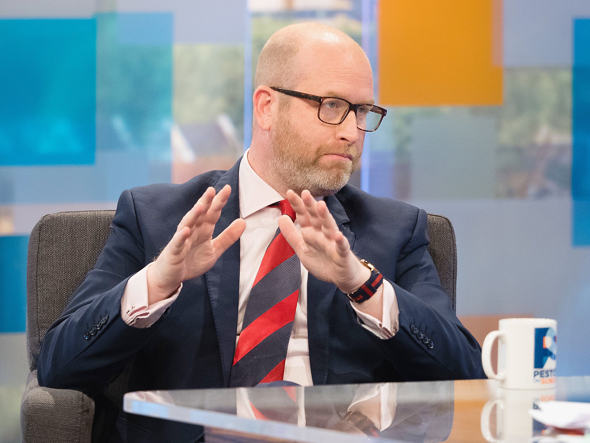 Paul Nuttall on the 'Peston On Sunday' TV show