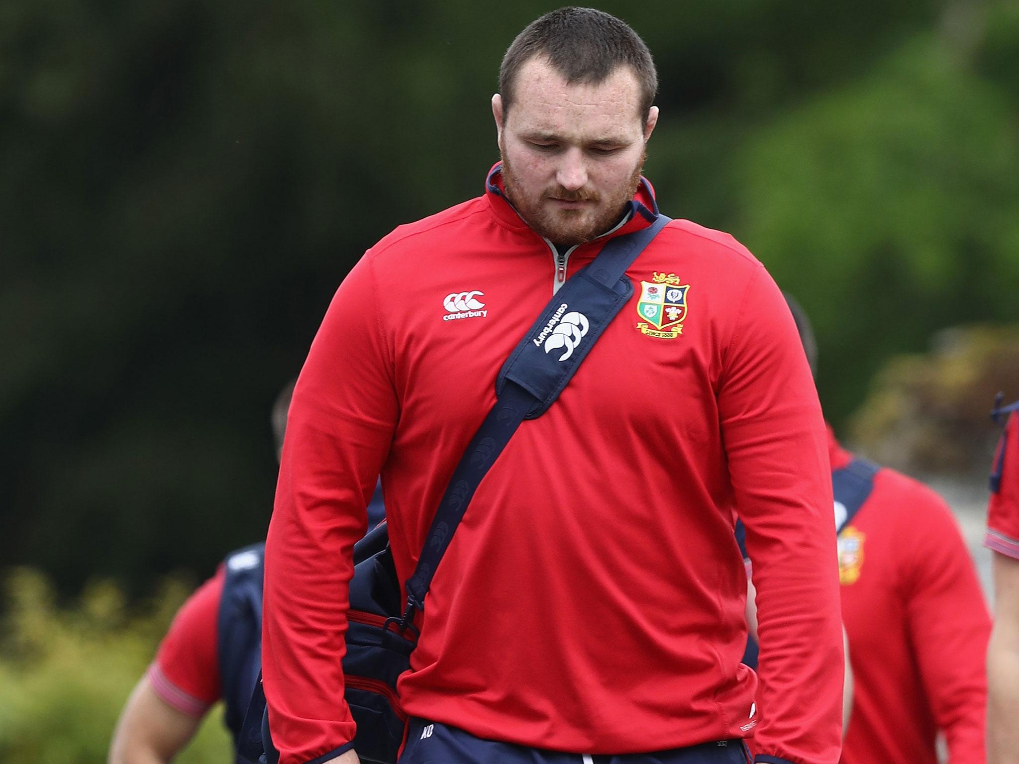 Ken Owens captains the British and Irish Lions against the Blues