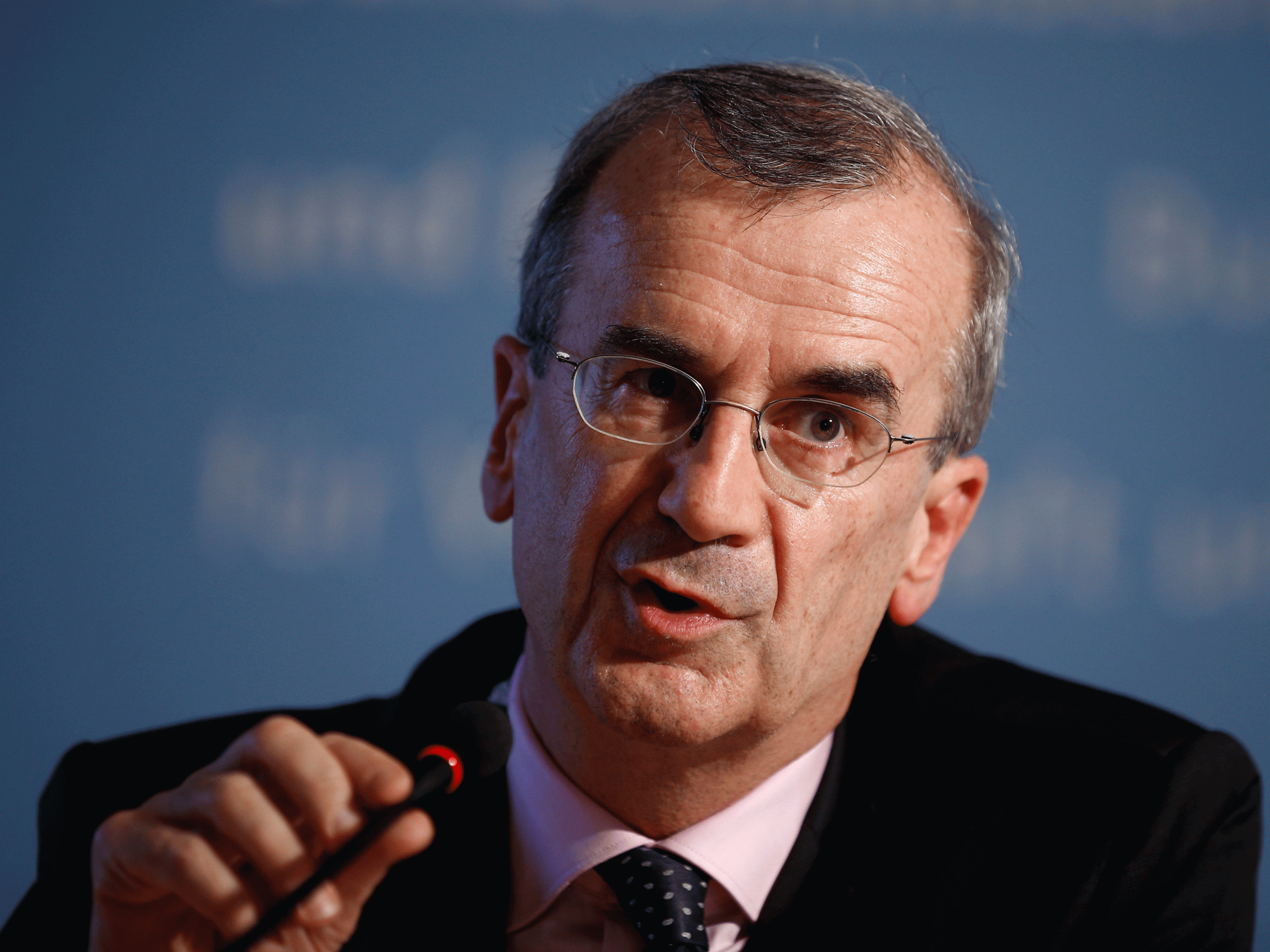 François Villeroy de Galhau, the head of the French central bank, said ‘Paris has every chance’ of attracting firms