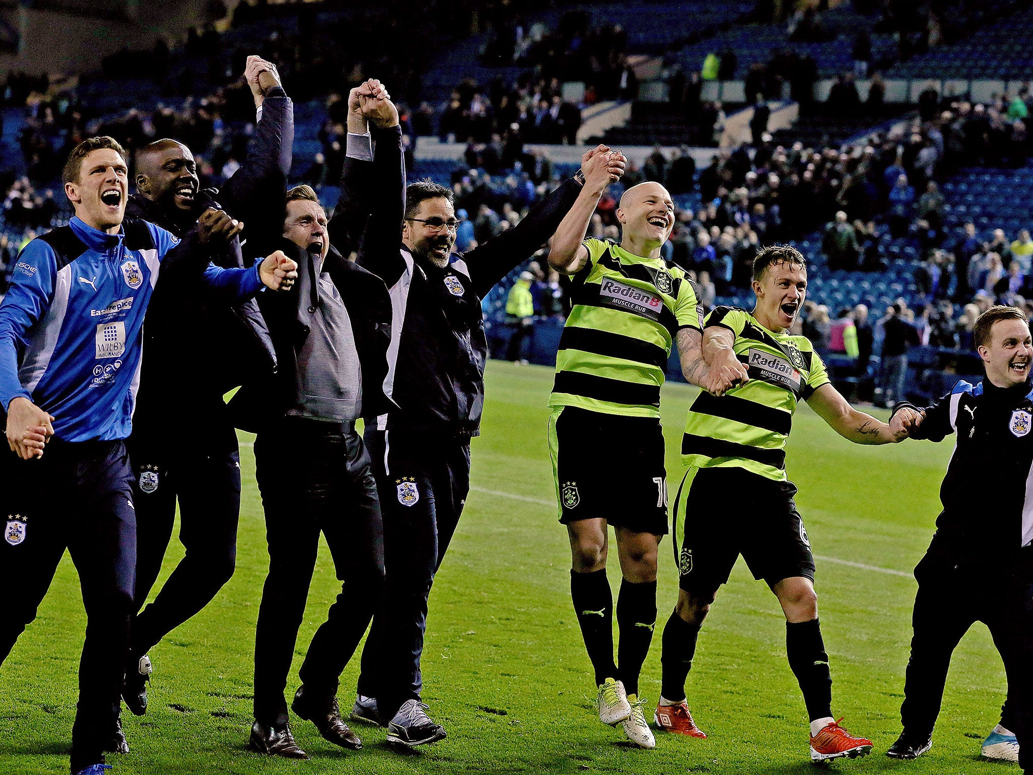 Huddersfield saw off Sheffield Wednesday to reach the play-off final