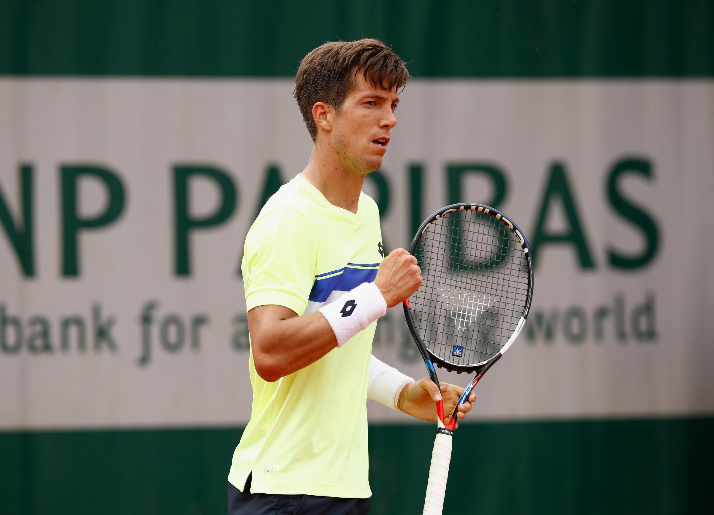On Monday Bedene became the first British winner at this year's French Open