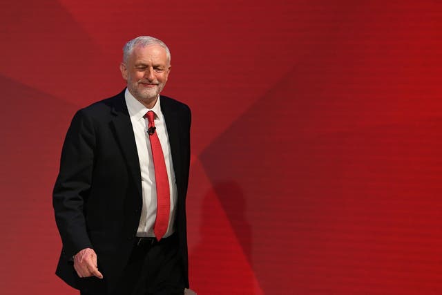 Labour leader Jeremy Corbyn appears on a joint Channel 4 and Sky News general election programme