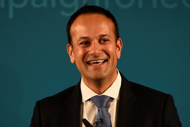 Ireland's Minister for Social Protection Leo Varadkar launches his campaign bid for Fine Gael party leader in Dublin