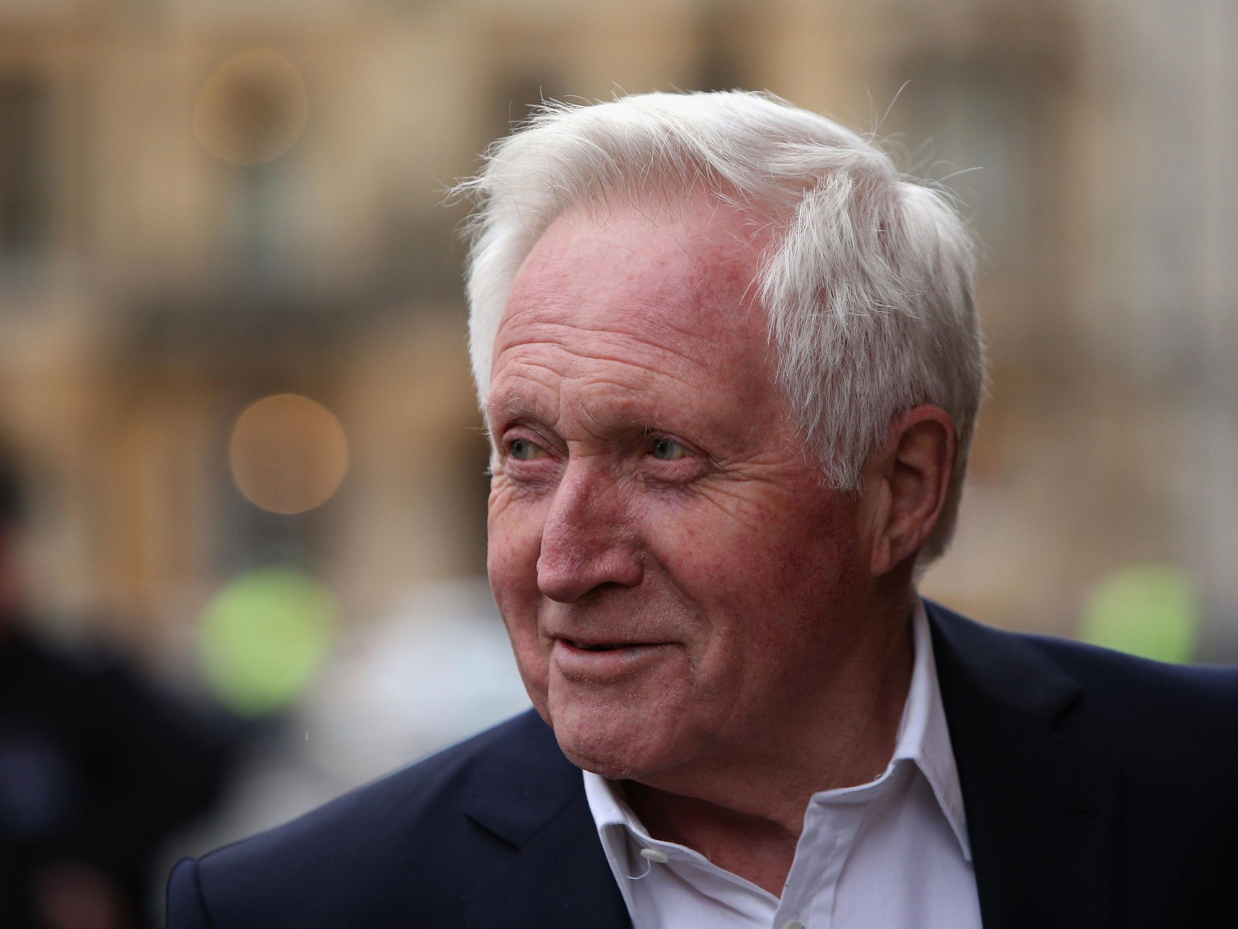 &#13;
David Dimbleby presented his 10th general election for the BBC in 2017 &#13;