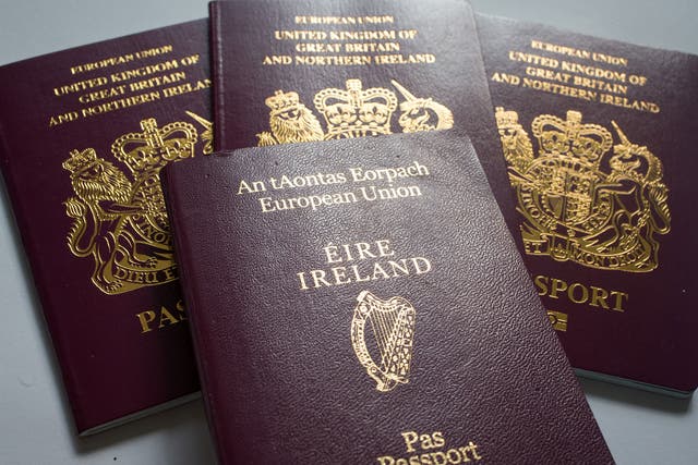 Around 50,000 Irish passports are usually issued in Britain each year, but 70,000 were issued in 2016