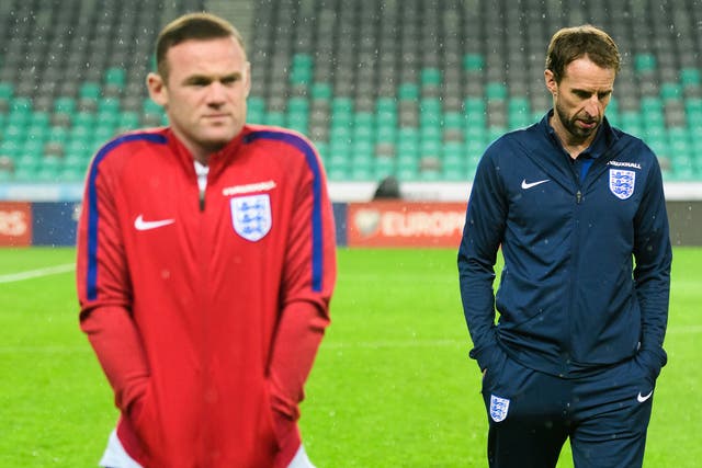 Southgate insisted the door is not closed on Rooney