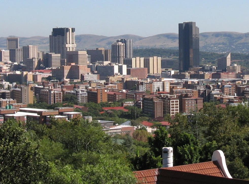 Pretoria's central business district, where the man was reportedly heading before he was abducted
