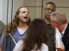 Portland stabbing suspect shouts ‘Free speech or die’ in court