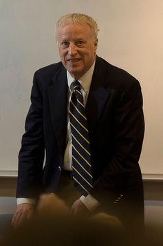 Nobel prize winner, George Akerlof