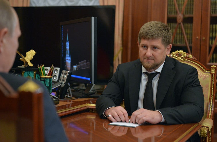 Ramzan Kadyrov, head of the Chechen Republic