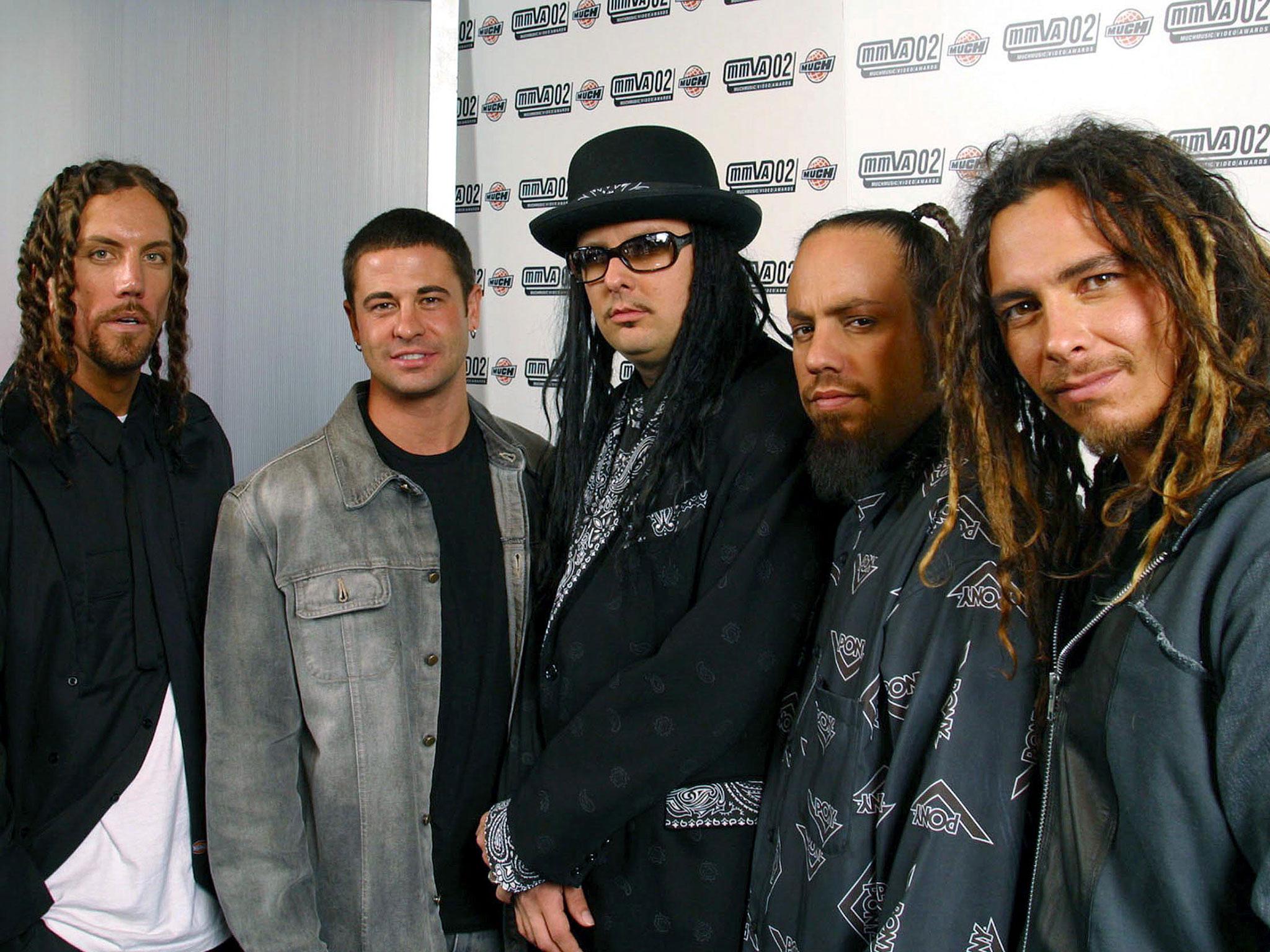 Korn at the MMVA's in Toronto, Canada, a few days after the release of Untouchables