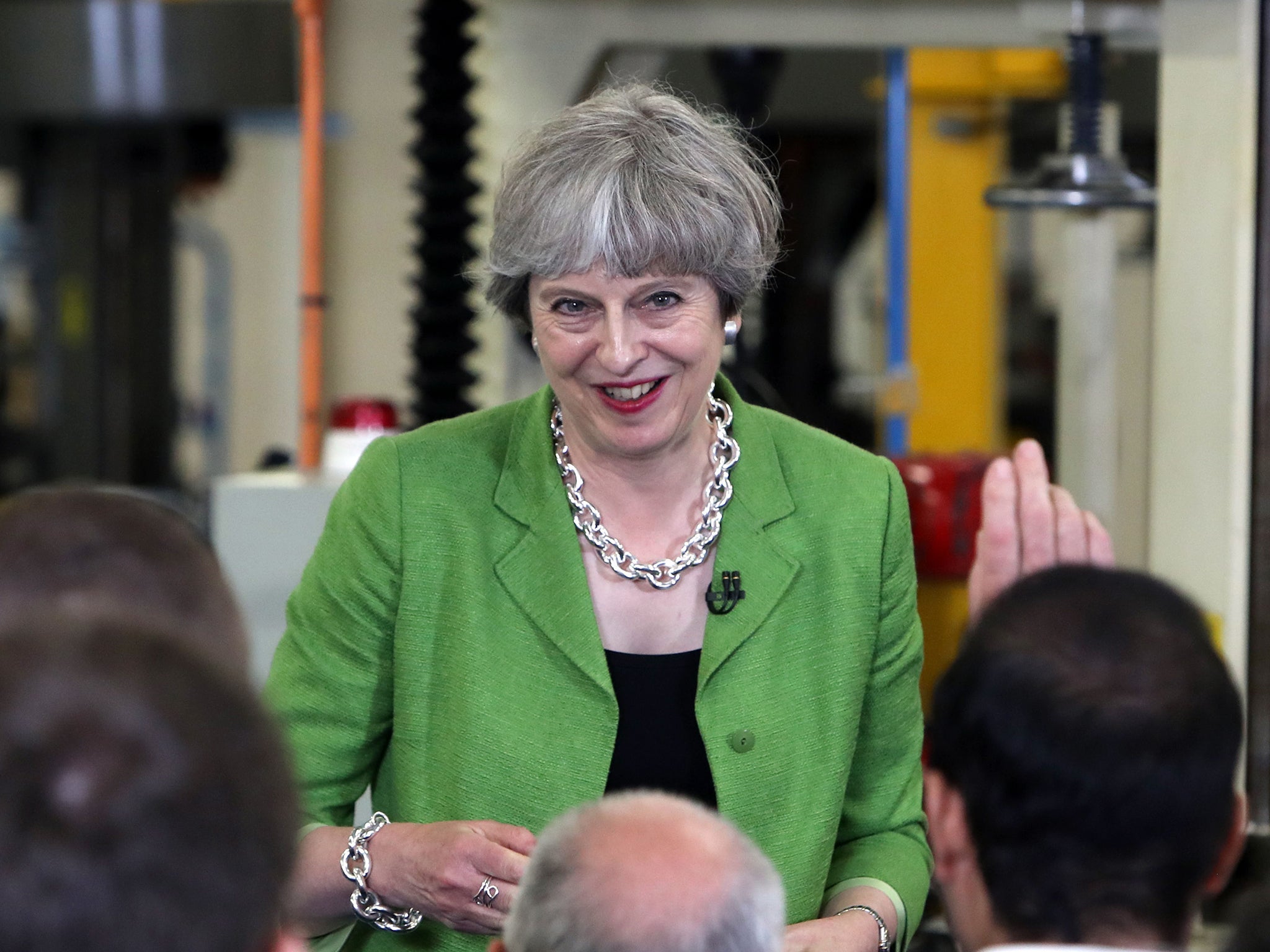 Theresa May's campaign is awash with cash