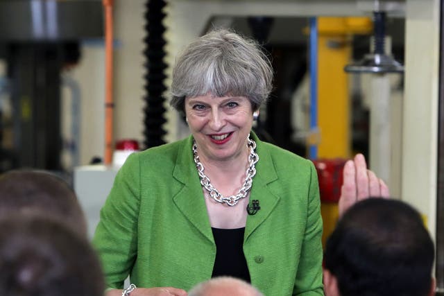 Theresa May has seen her poll ratings drop since the launch of the Tory manifesto