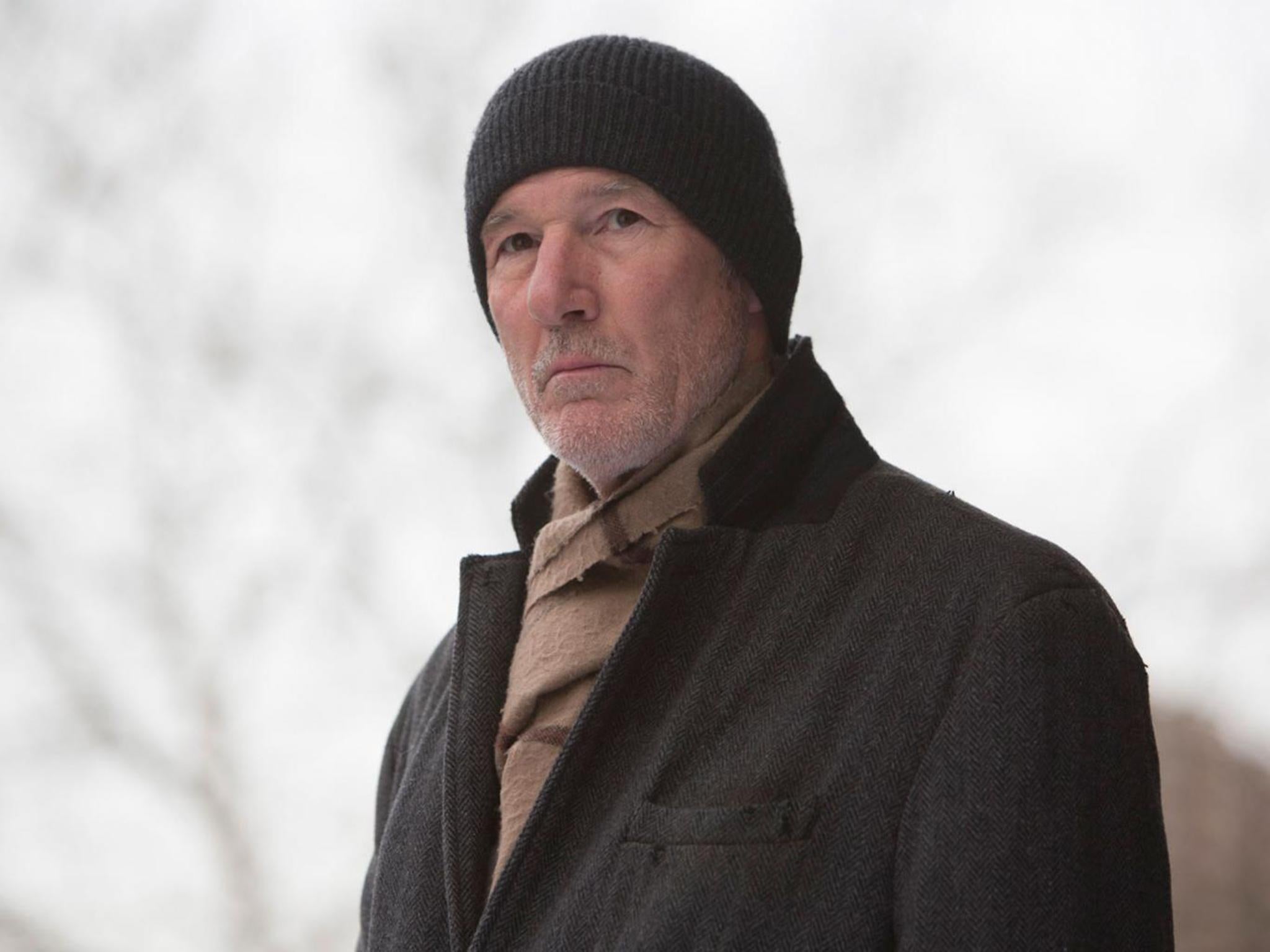 Gere plays a homeless man in 2014 flick ‘Time Out of Mind’