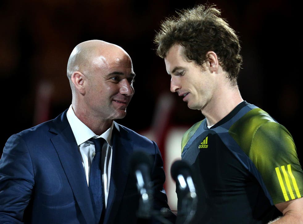 Andre Agassi was always one of Andy Murray’s favourite players