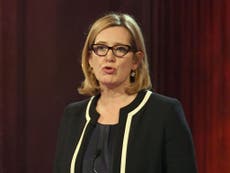 Amber Rudd booed after asking audience to 'judge Tories on our record'