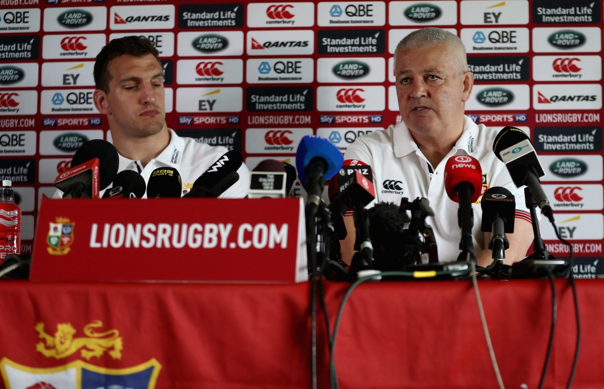 Warren Gatland told his Lions players who would start their first match last week
