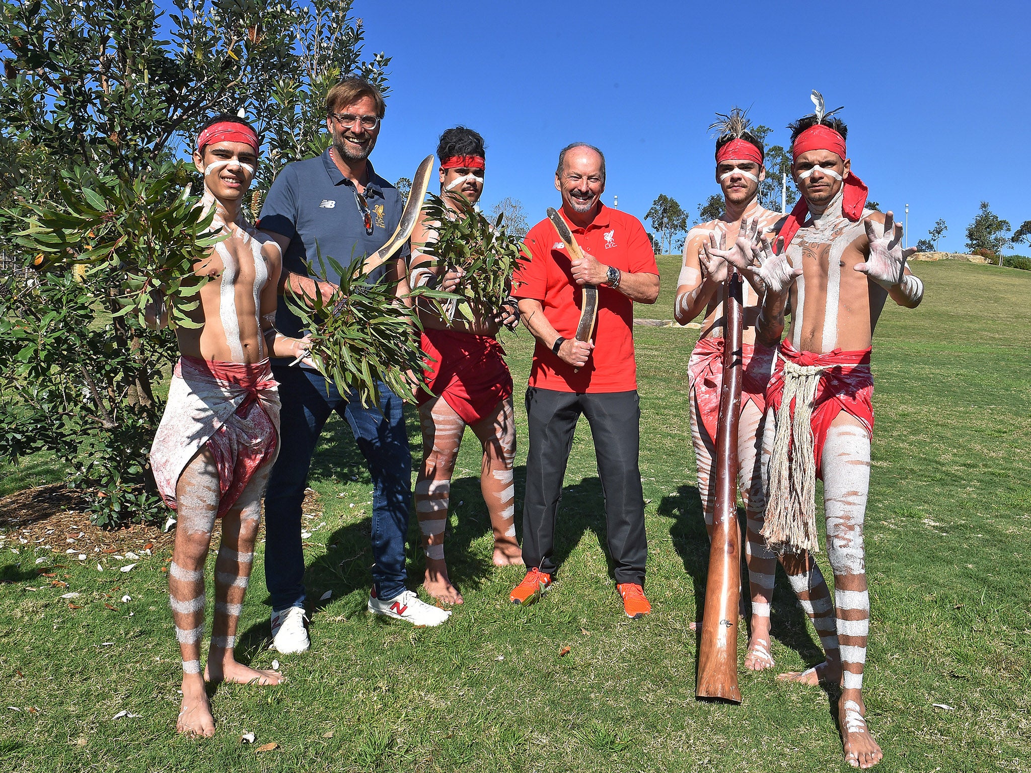 Peter Moore joined Liverpool on their post-season tour of Australia