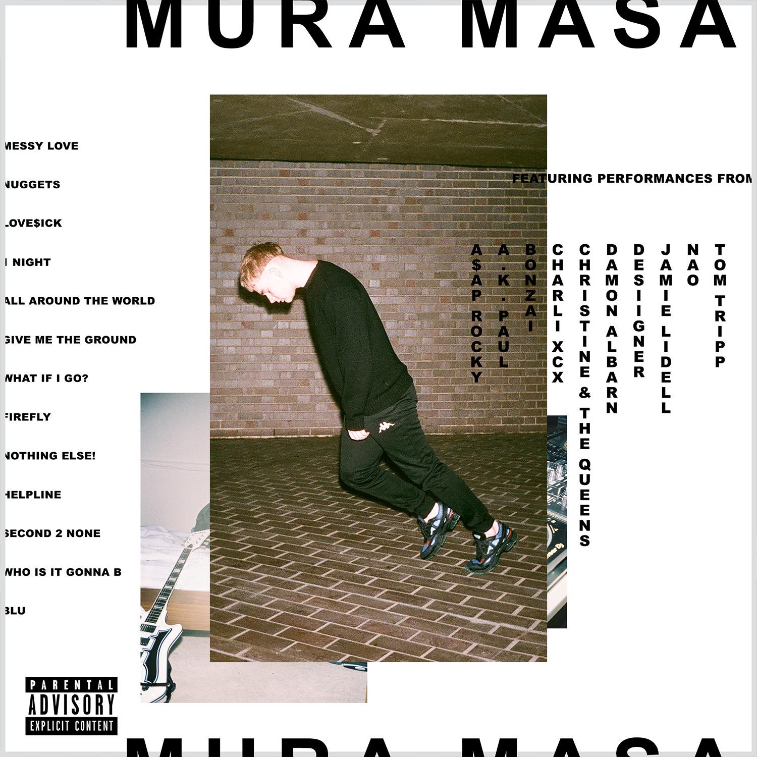 Artwork for Mura Masa's debut album