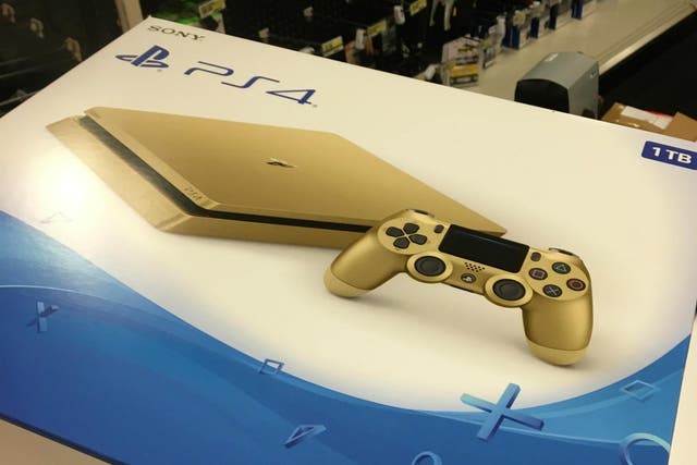 Different-coloured DualShock 4 controllers – one of which is the exact same shade of gold – have been available for some time