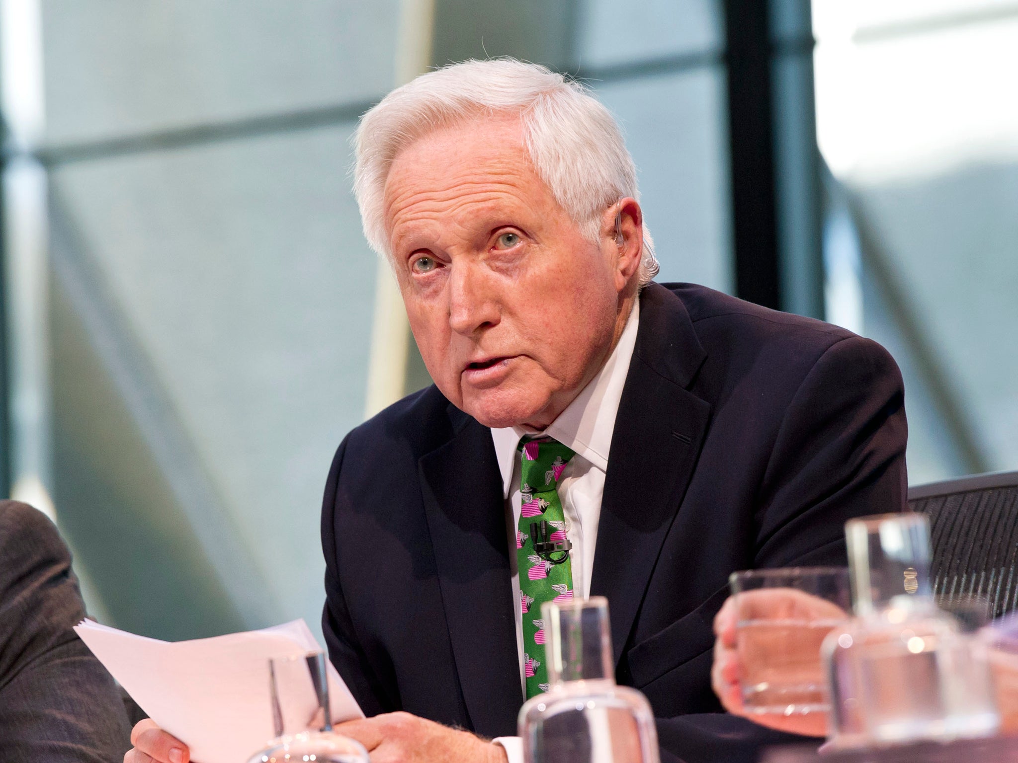 Question Time host David Dimbleby is covering his 10th general election for the BBC