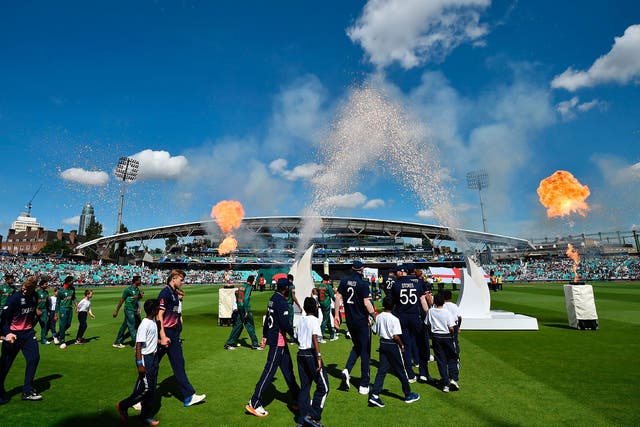England kicked off with the Champions Trophy with their match against Bangladesh