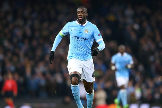 Toure made 25 Premier League starts and scored five goals this season
