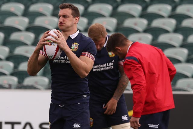 Sam Warburton will lead the British and Irish Lions against the New Zealand Provincial Barbarians