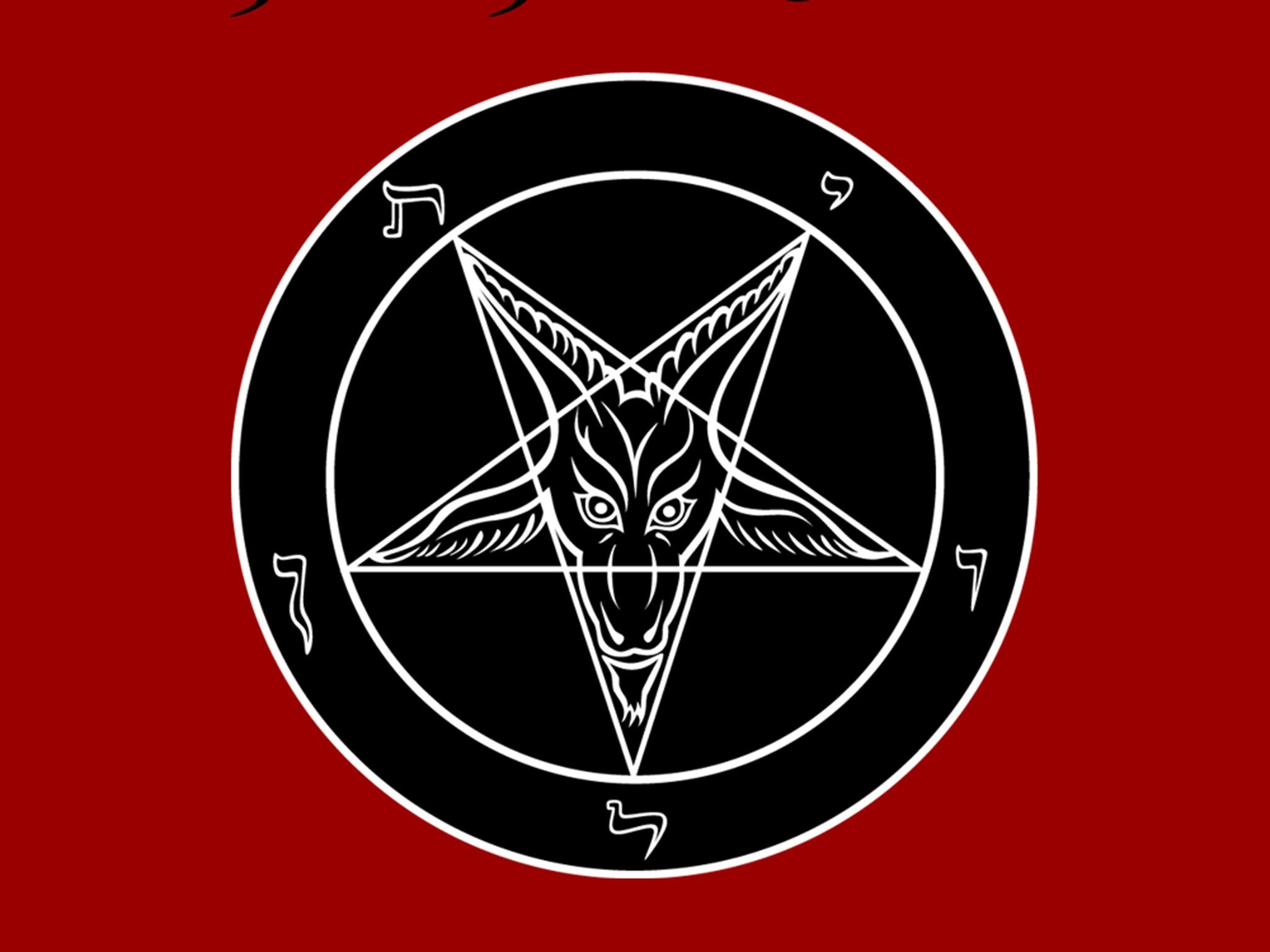 The logo of the Church of Satan, which was founded in 1966