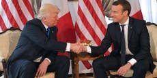 Emmanuel Macron just perfectly trolled Trump, again