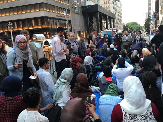 Iftar in the streets