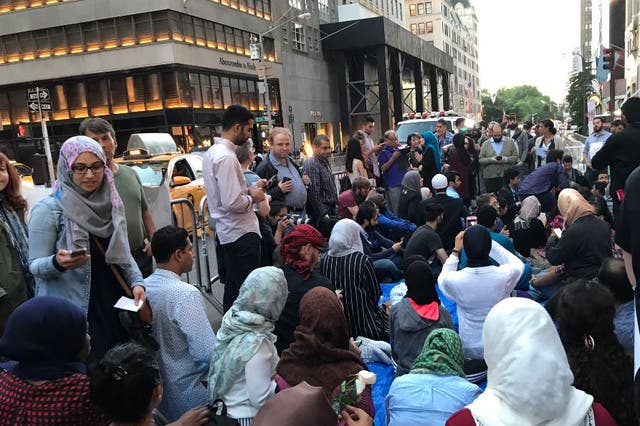 Iftar in the streets
