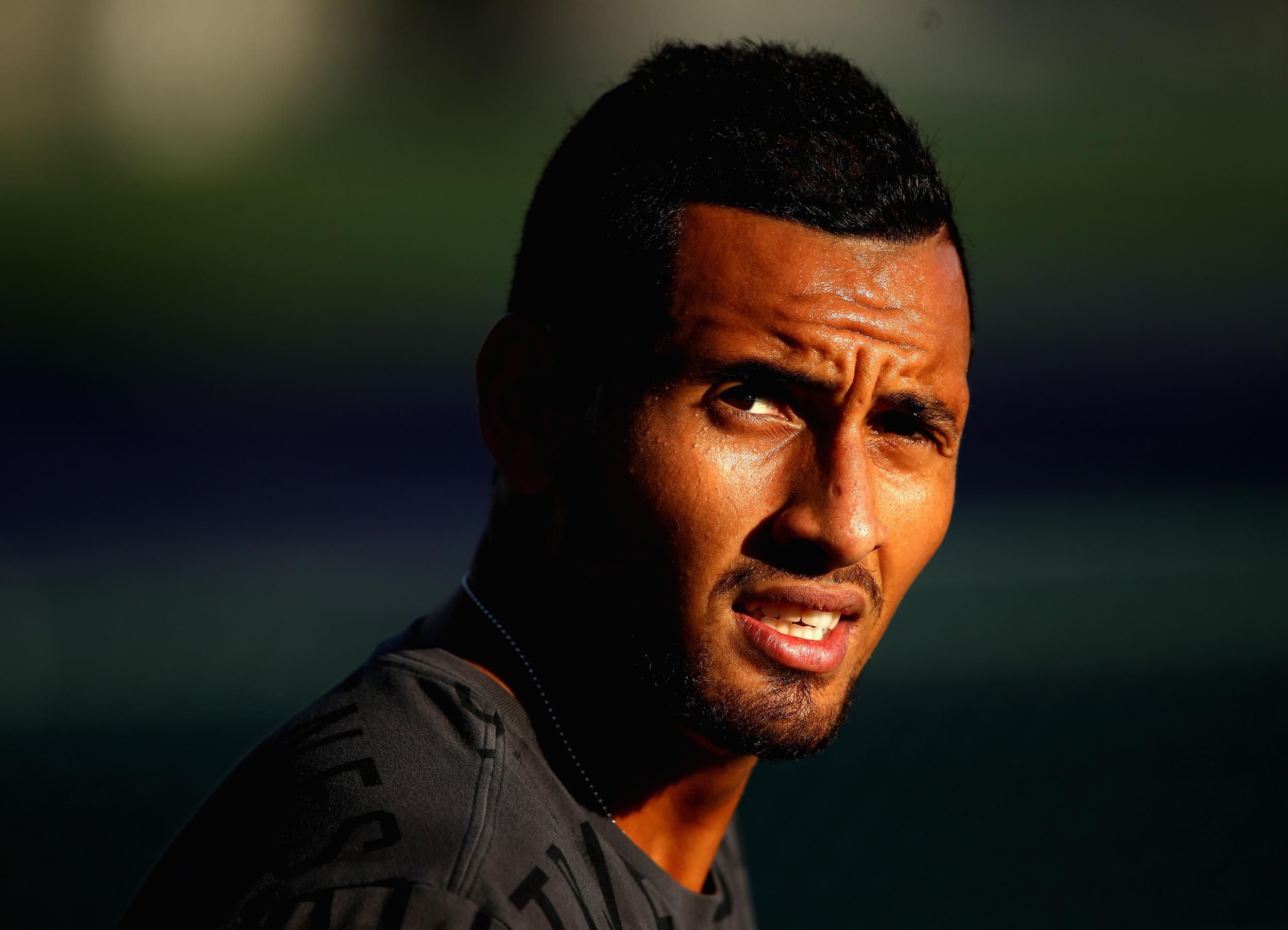 Once again, Kyrgios has landed himself in trouble with his on-court behaviour