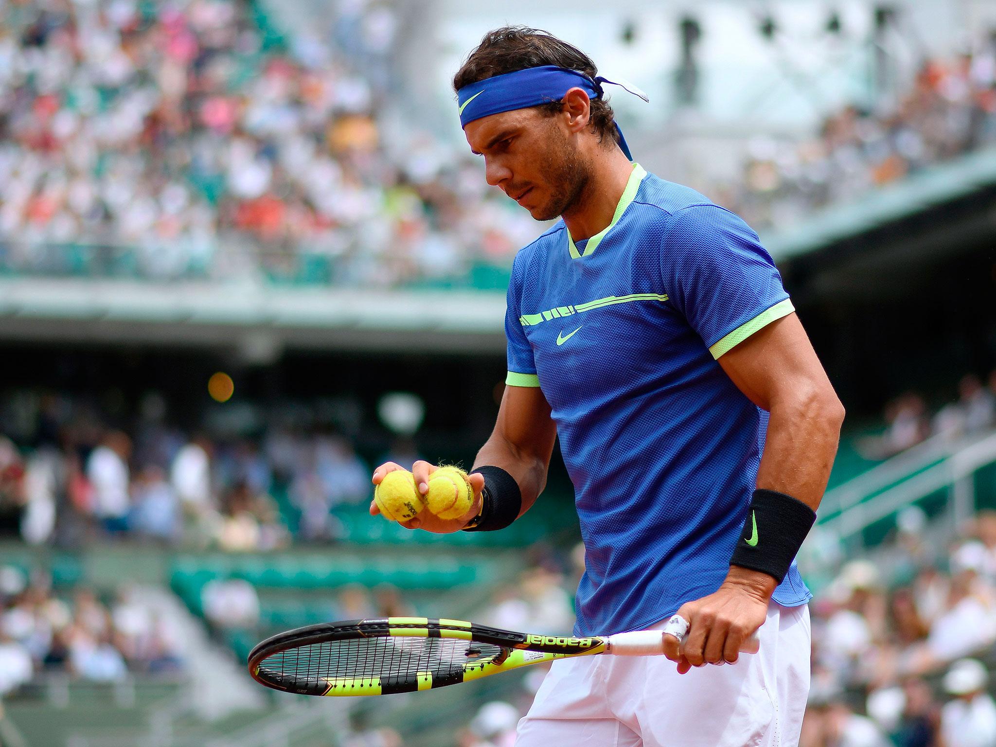 Rafa Nadal was in scintillating form