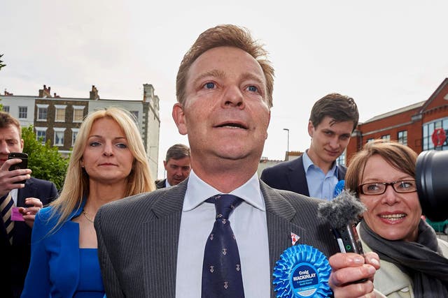 Craig Mackinlay said he is ‘very disappointed’ with the way his case has been handled by the the CPS and Kent Police