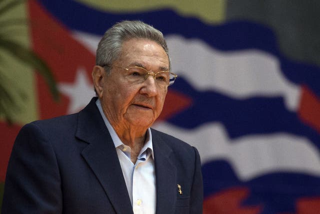 Cuba's President Raul Castro