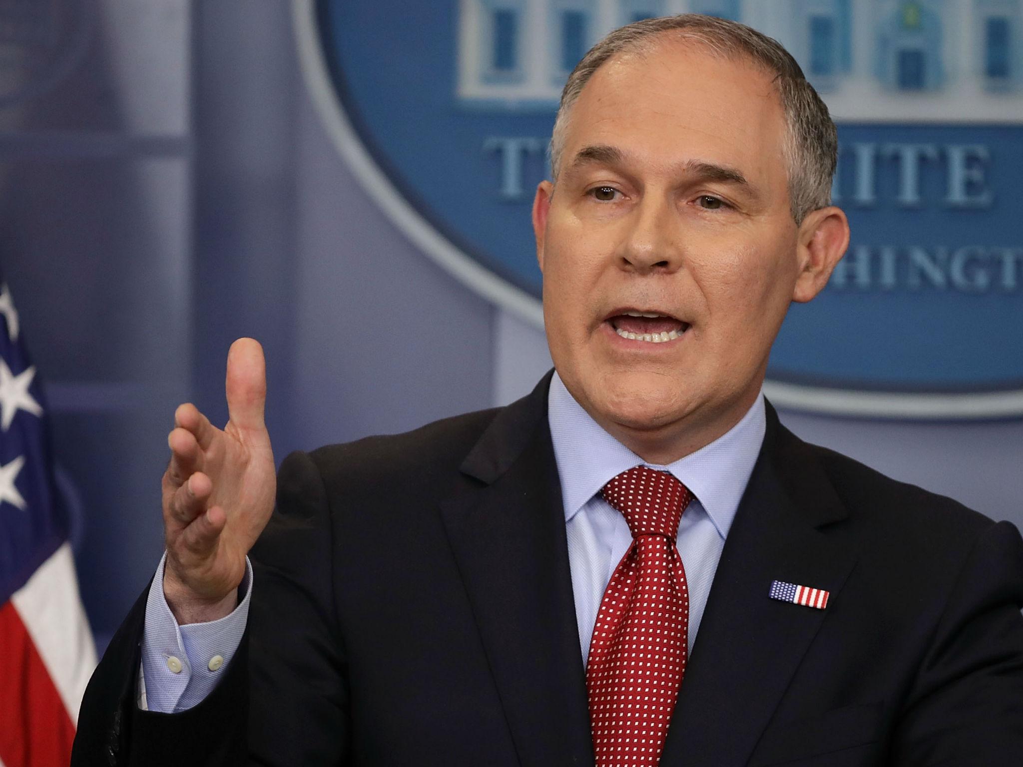 Environmental Protection Agency head Scott Pruitt said it is up to other countries to come to the negotiating table for a new global climate deal
