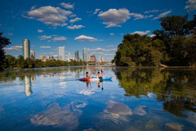 Austin, this year named the best place to live in the US, combines urban cool with outdoorsy ruggedness