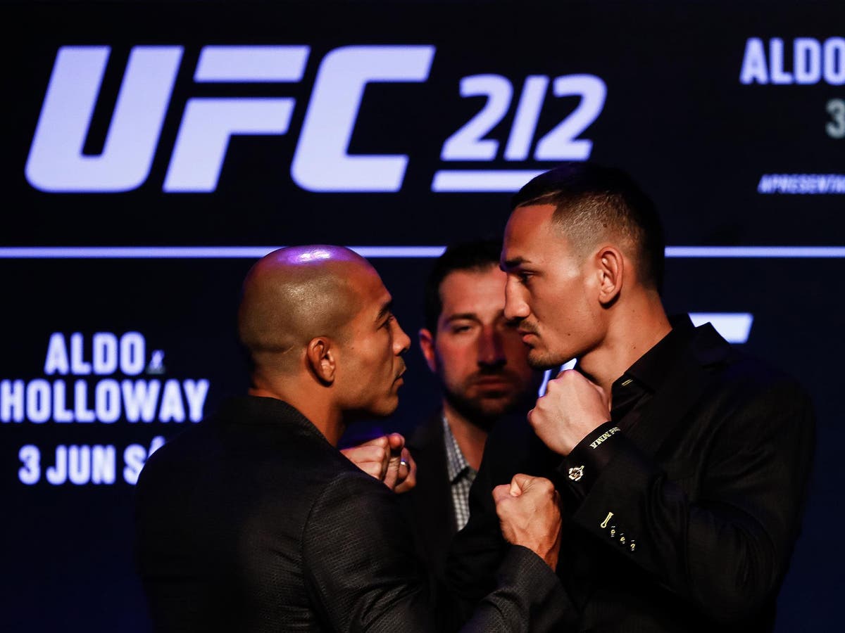 UFC 212: Jose Aldo and Max Holloway meet in clash of the titans as they bid step out of McGregor's shadow | The Independent | The Independent