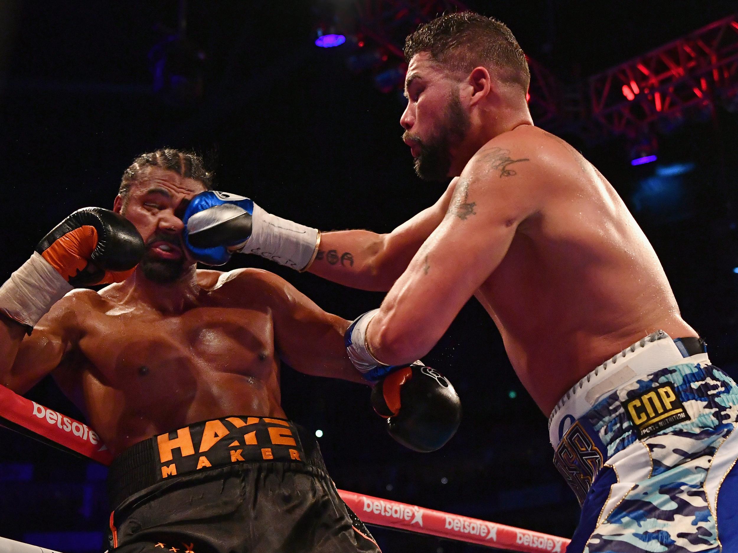 Haye lost his last fight