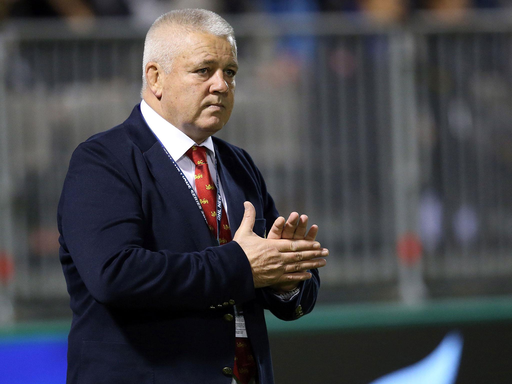 Warren Gatland admitted that his Lions side were off the pace