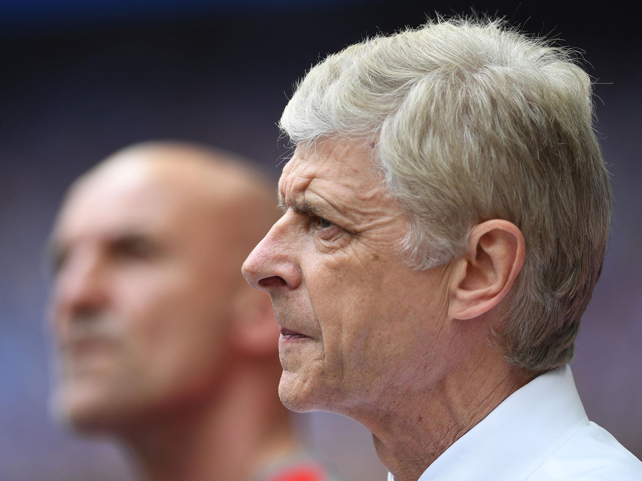 Wenger signed a new two-year contract with Arsenal on Wednesday