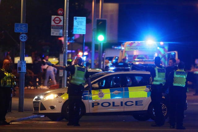 Police in London Bridge, the scene of one of four terror attacks in the UK this year